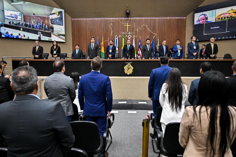 Roberto Cidade defende recuperação da BR-319 na 2ª Reunião Ampliada do Colegiado de Deputadas e Deputados do Parlamento Amazônico
