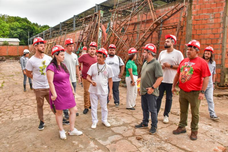 Diretores da Vivo e Eneva avaliam como positiva evolução do Garantido, após visita técnica na Cidade Garantido