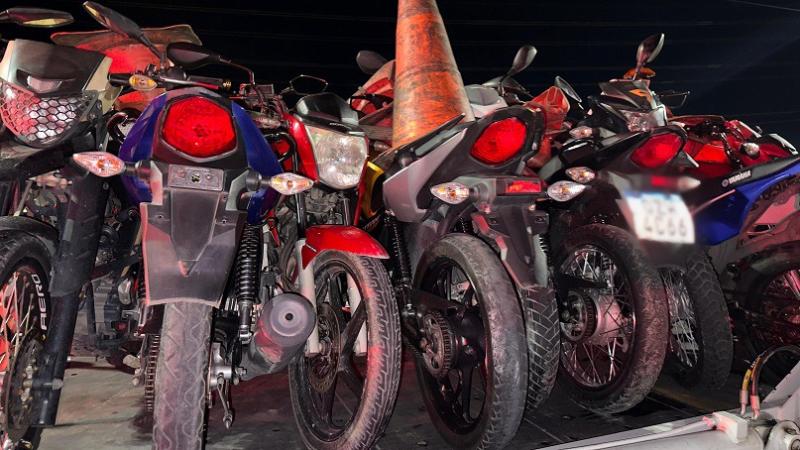 Operações Pacificador e Lei Seca: Detran-AM remove 81 motos e autua 66 veículos 