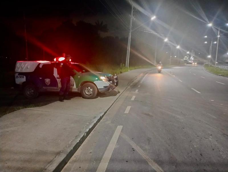 PMAM e Detran-AM garantem policiamento e fiscalização de trânsito na área