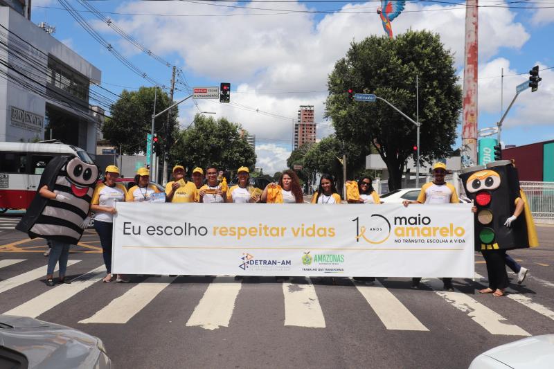 Governo do Amazonas, TJAM e OAB-AM fazem abertura oficial da campanha Maio Amarelo