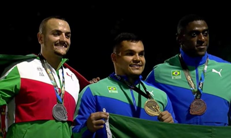 Pedro Nunes quebra recordes brasileiro e sul-americano e garante o ouro no Ibero-Americano