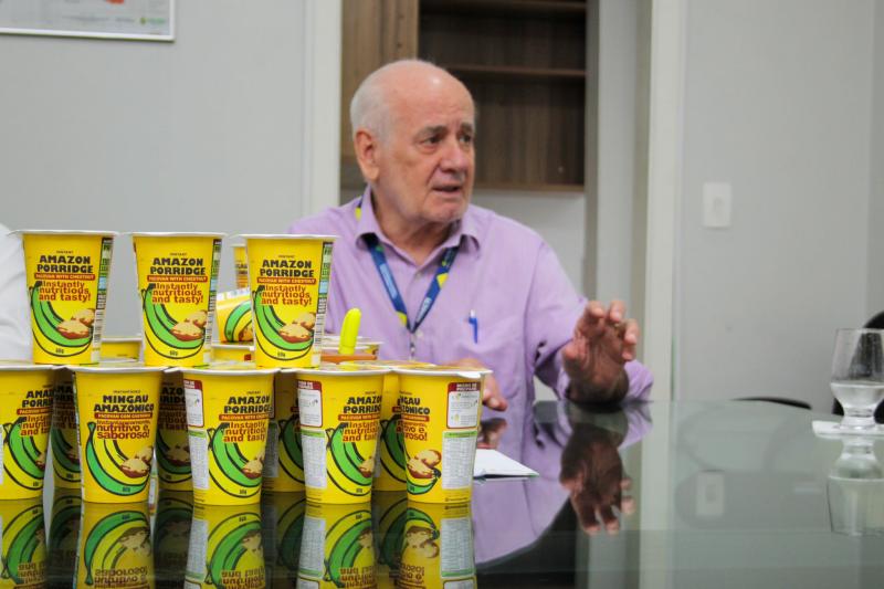 Startup amazonense anuncia à Sedecti a implantação de uma fábrica de mingau amazônico no PIM