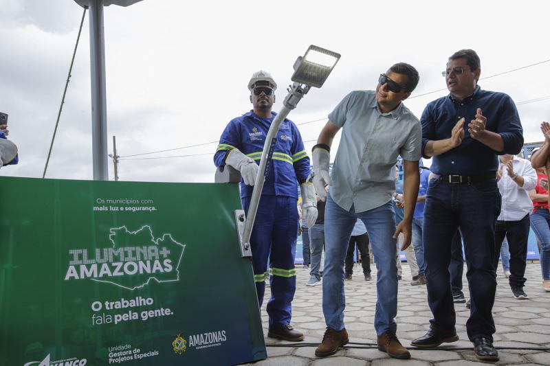 Ilumina+ Amazonas completa dois anos com transformação na iluminação pública e mais qualidade de vida no interior