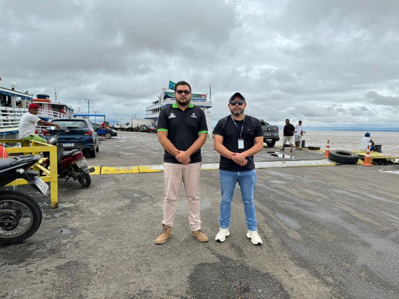 57º Festival Folclórico: Arsepam realiza vistoria no Porto de Parintins para operação do transporte hidroviário intermunicipal