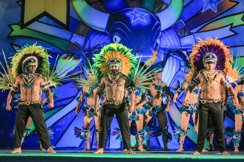    Caprichoso apresenta novos tuxauas para o espetáculo 'Cultura – O Triunfo do Povo'