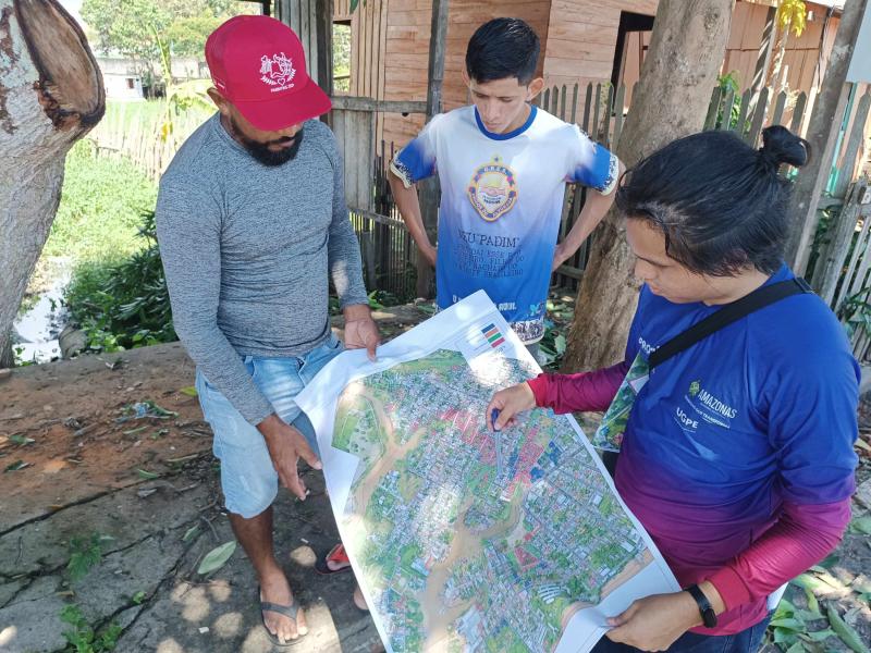 UGPE realiza certificação das famílias que serão reassentadas pelo Prosai Parintins
