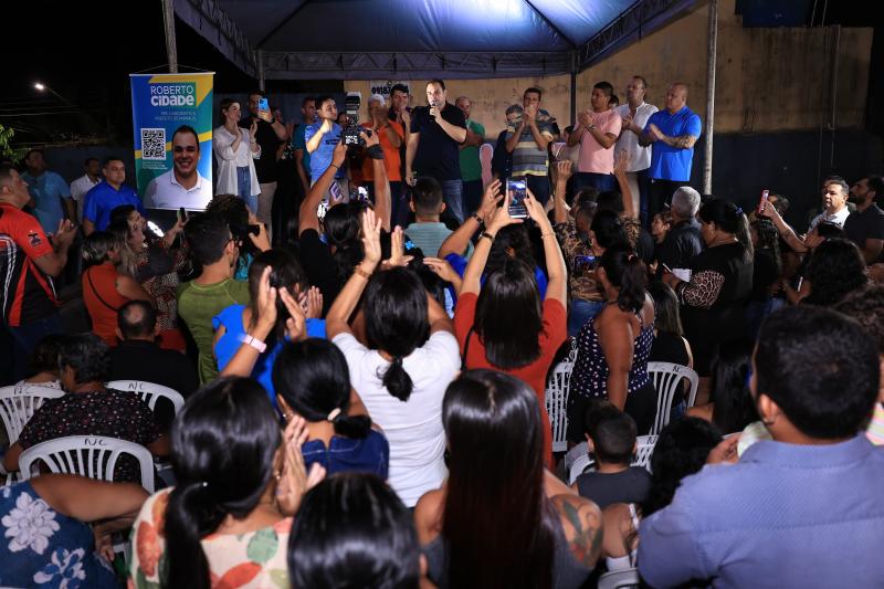 Moradores do Nova Cidade apresentam reivindicações a Roberto Cidade, pré-candidato à Prefeitura de Manaus