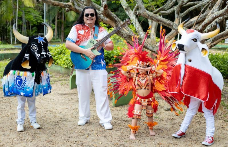 Itens mirins se unem em projeto que enaltece a cultura popular do boi-bumbá