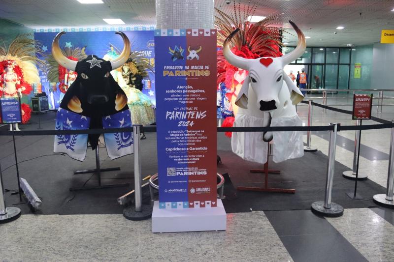 Festival de Parintins 2024: Amazonastur lança exposição 'Embarque na magia de Parintins'