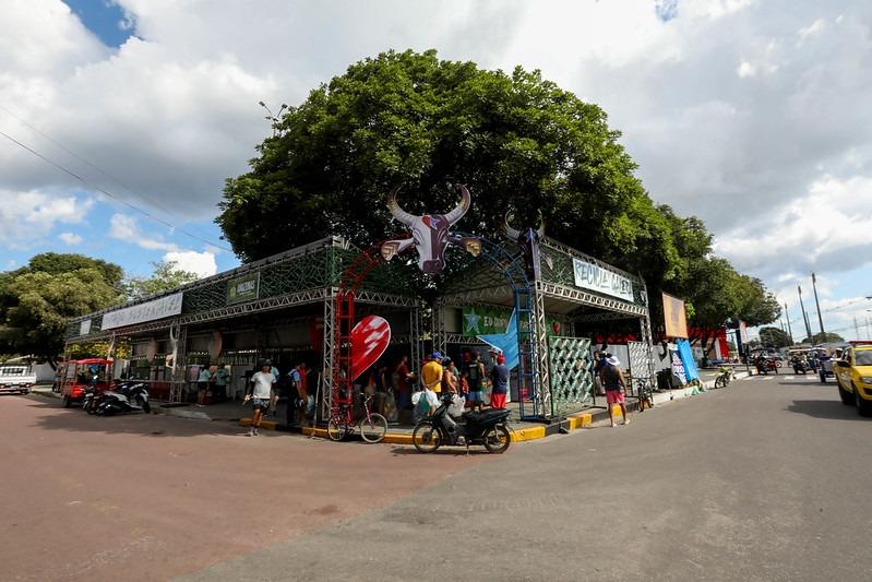 Espaço ‘Recicla, Galera’ se firma como centro de sustentabilidade da festa dos bumbás