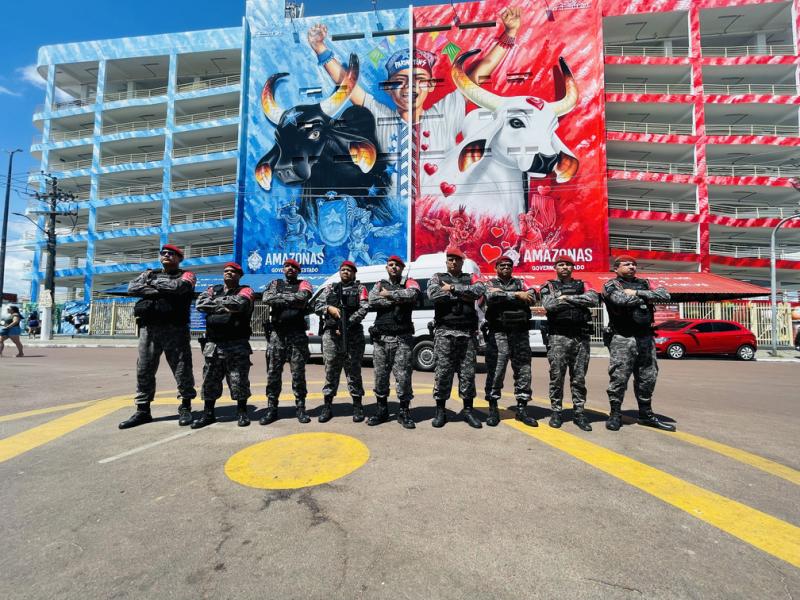 Festival de Parintins 2024: Unidade especializada em situações de conflitos da PMAM reforça policiamento