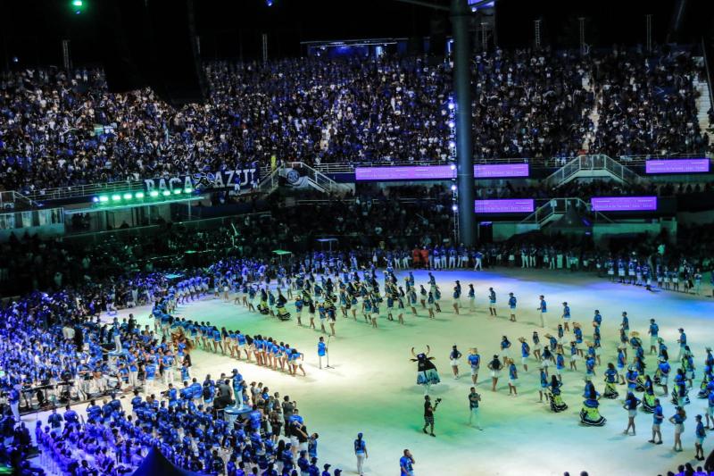 Caprichoso lota Bumbódromo encanta e emociona em ensaio técnico