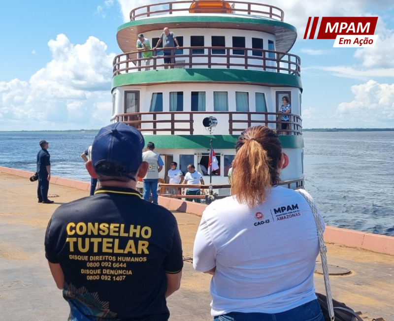 Chapa Quente: MPAM acompanha operação em posto de fiscalização no Encontro das Águas
