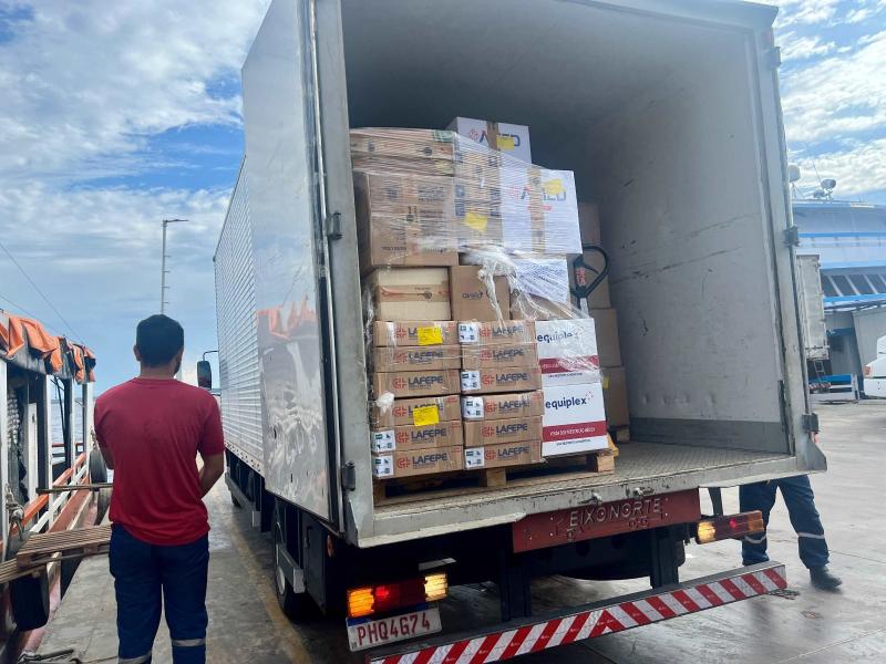 Estiagem: Governo do Amazonas envia 45 toneladas de medicamentos e insumos para as calhas do Purus e Juruá