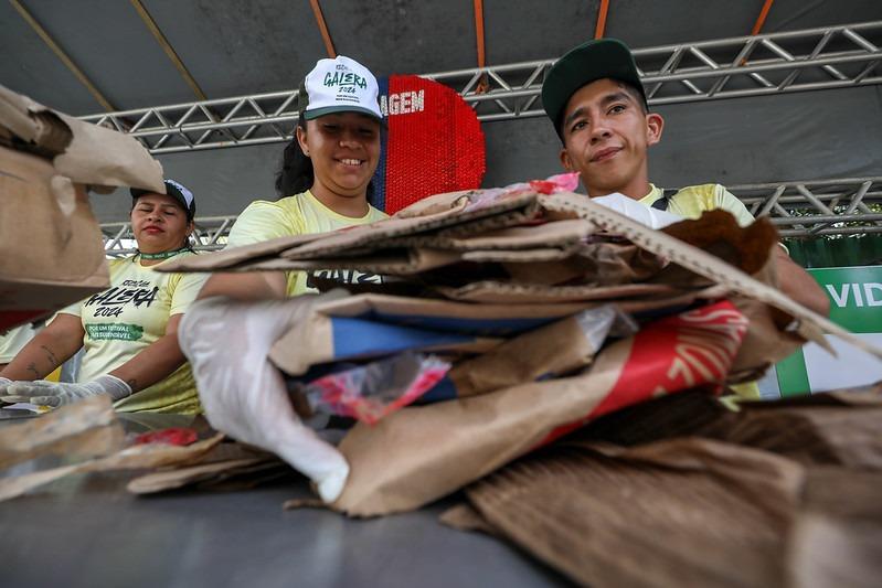 Festival de Parintins 2024: “Recicla, Galera” supera a meta e destina 9,1 toneladas de resíduos para reciclagem