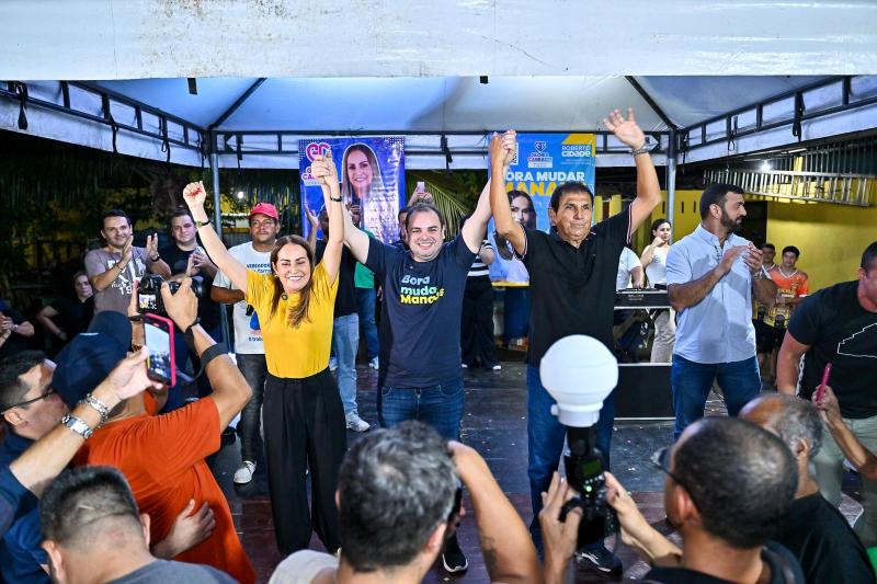 Pré-candidato à Prefeitura de Manaus, Roberto Cidade apresenta propostas aos moradores da zona Oeste da capital