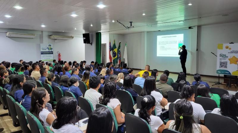 Programa Sefaz em Ação atrai mais de 300 pessoas em ciclo de palestras em Maués