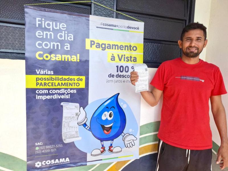 Cosama lança Campanha de Negociação com descontos de até 100% em juros e multas para pagamentos à vista 