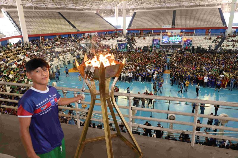 Mais de 5 mil alunos participam da abertura da 45ª edição dos Jogos Escolares do Amazonas