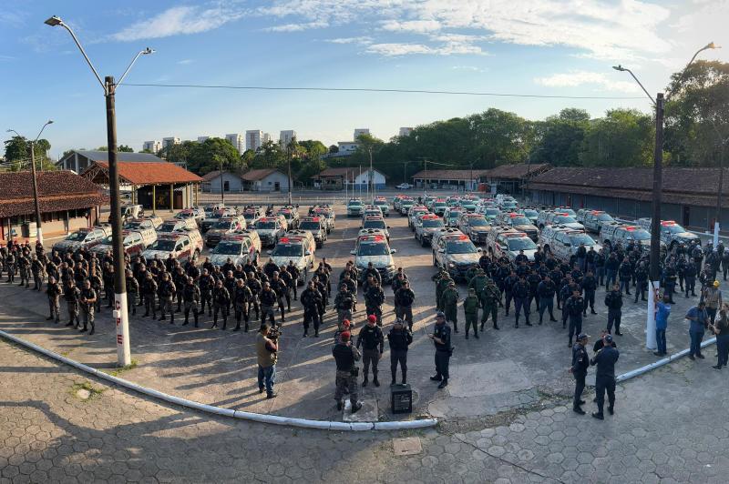 Polícia Militar do Amazonas realiza abordagem a 339 pessoas e mais de 150 veículos