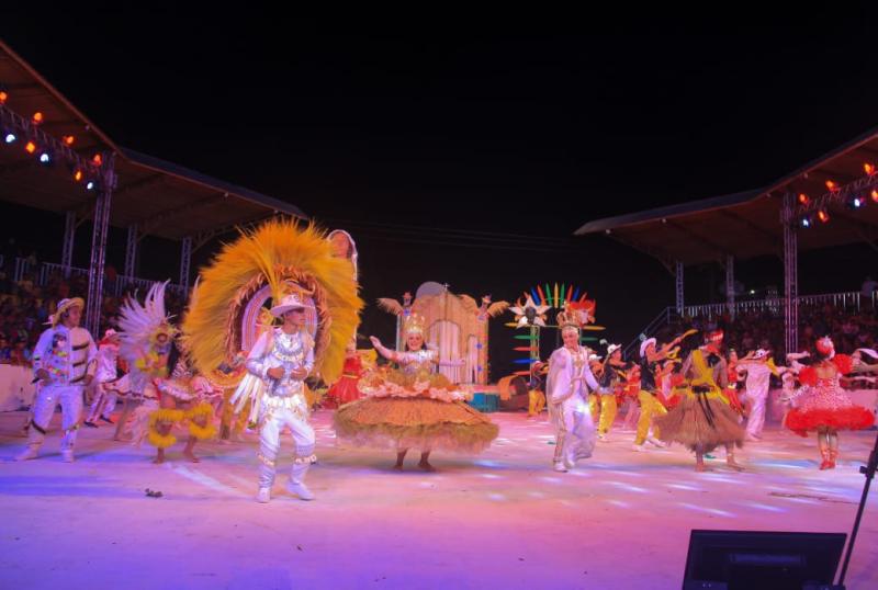 Pássaro Jaçanã celebra a cultura e tradição de Parintins no Festival do Mocambo