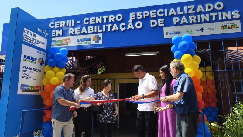 Bi Garcia inaugura Centro de Reabilitação e destaca pioneirismo em saúde no interior do Amazonas