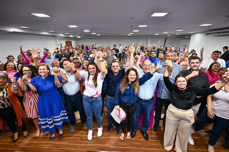 Podemos reforça apoio a Roberto Cidade durante encontro do partido em Manaus