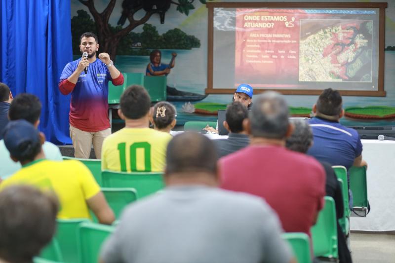 UGPE promove reunião para tratar da obras de água e esgoto do Prosai Parintins 