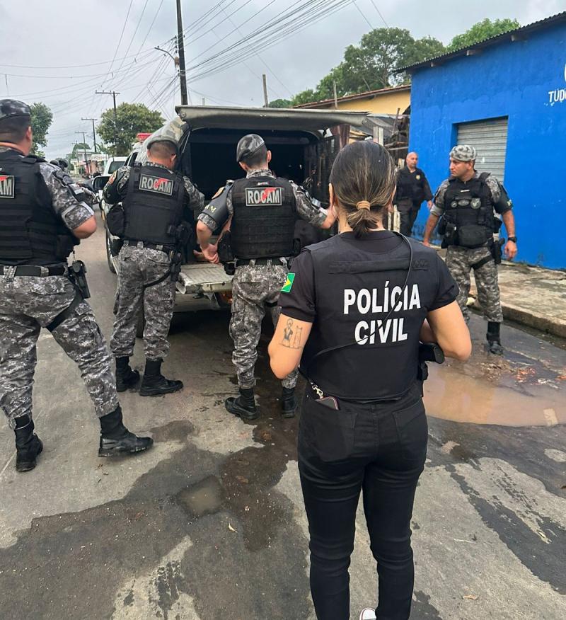 Em Parintins, cinco homens são presos por descumprimento de medida protetiva e estupro