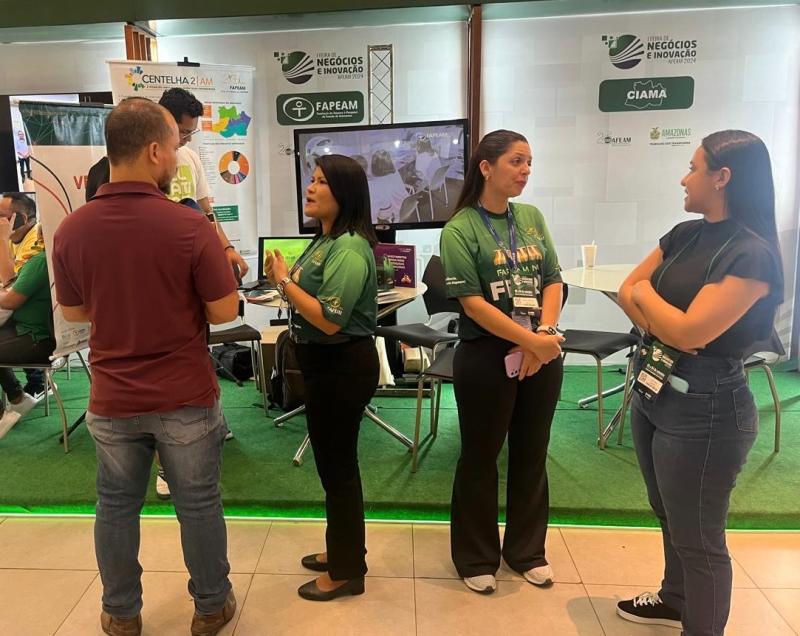 Fapeam apresenta projetos na área de empreendedorismo de base tecnológica na 1ª Feira de Negócios e Inovação da Afeam