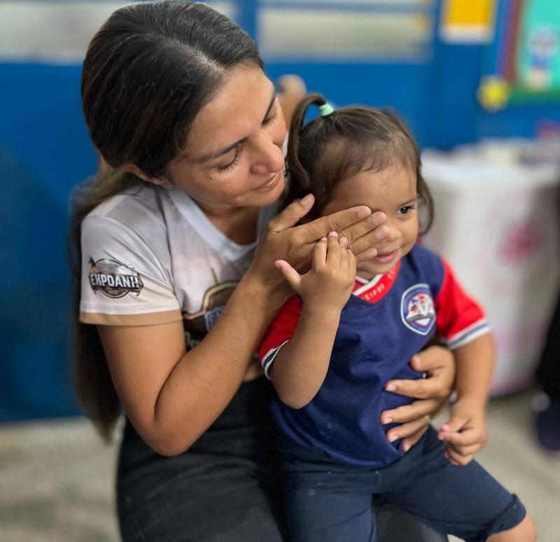 Prefeitura de Nhamundá realiza atendimentos de oftalmologia infantil e serviços previdenciários no município