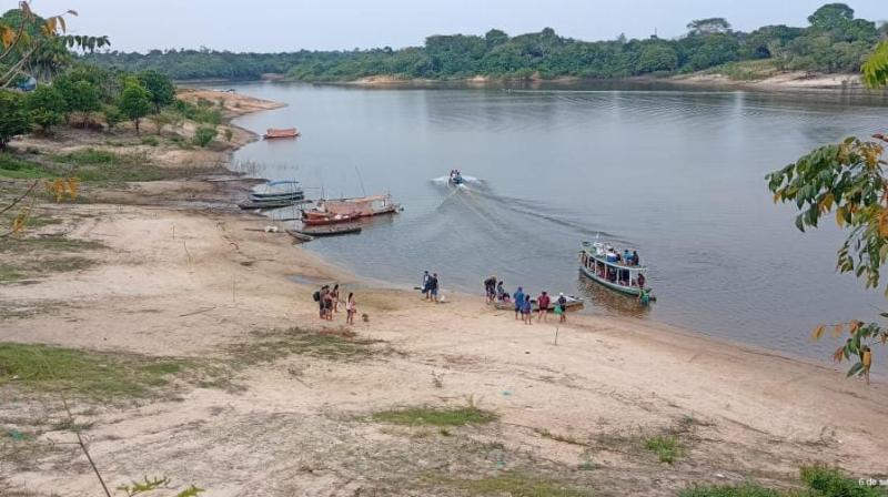 Em Parintins, sobe de 7 para 21 comunidades em isolamento por conta da estiagem