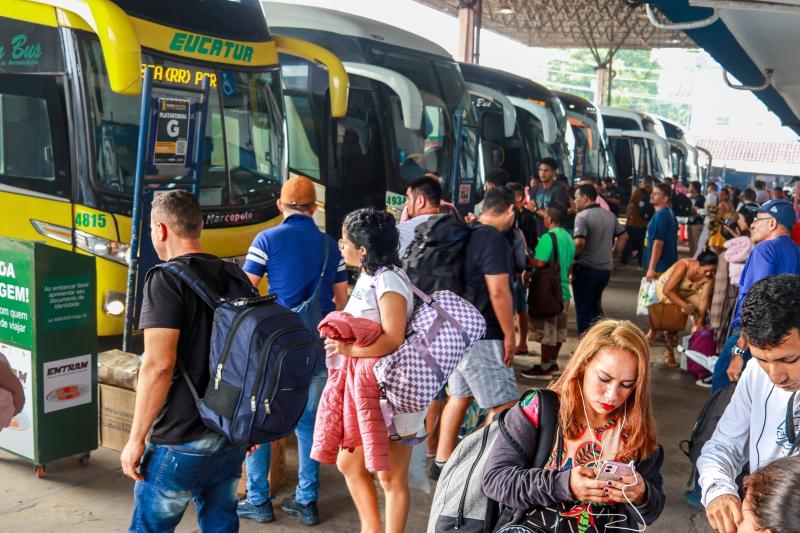 No Amazonas, mais de 53 mil passageiros utilizaram o transporte rodoviário em setembro