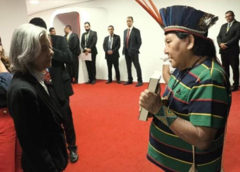 Davi Kopenawa denuncia governador de Roraima, Antônio Denarium, e cobra ação do TSE