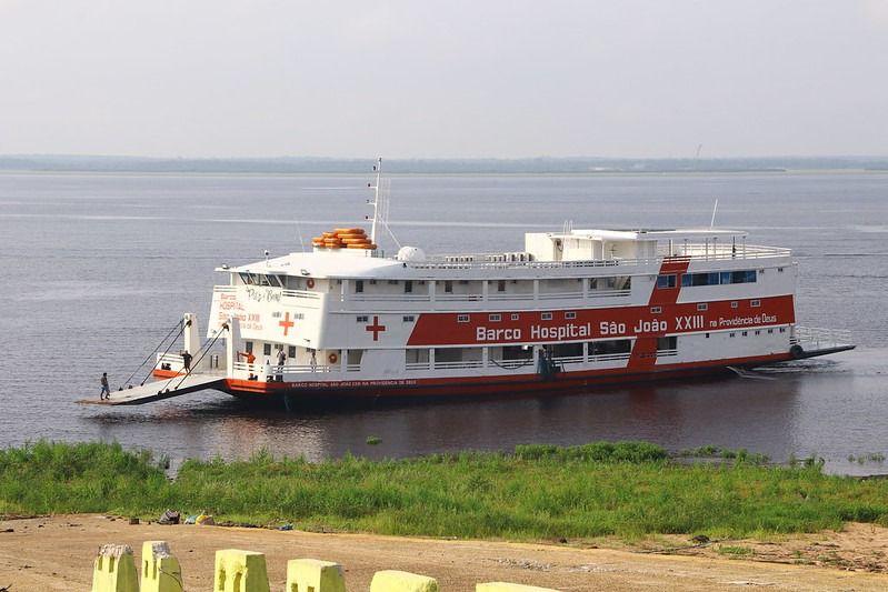 Barco Hospital São João XXIII realiza primeira expedição de saúde em Iranduba, em parceria com o Governo do Amazonas