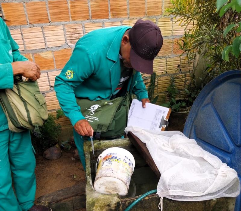Prevenção à dengue: FVS-RCP fortalece eliminação de criadouros e divulga boletim epidemiológico de arboviroses no Amazonas