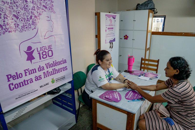 Mulher: Rede de proteção realiza mais de 25 mil atendimentos, abordagens e encaminhamentos no Amazonas