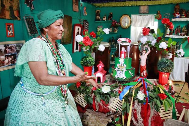 Mãe Bena executa projeto da Lei Paulo Gustavo: Um Canto à Oxóssi - festa de São Sebastião em Parintins