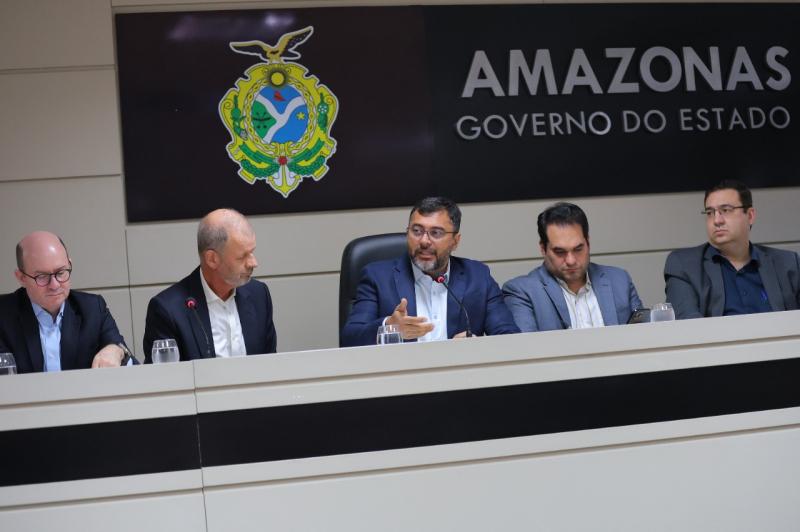Wilson Lima reúne-se com representantes do Banco Mundial e apresenta potencial de novas matrizes econômicas