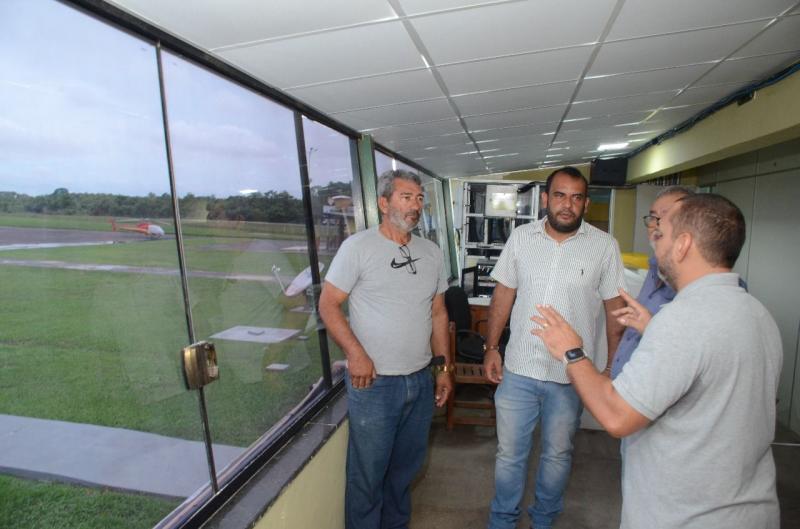 Obras e serviços no aeroporto Júlio Belém preparam aeródromo para receber grandes aeronaves