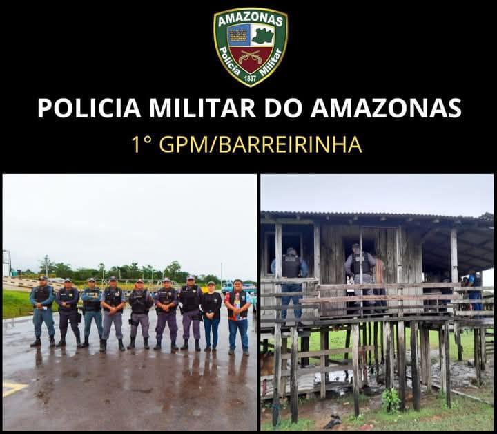 Em Barreirinha, policiais militares apreendem menor de idade por violência doméstica