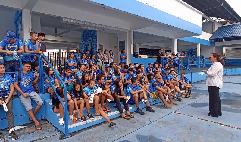 Boi Caprichoso e Raça Azul fortalecem compromisso social com ação educativa