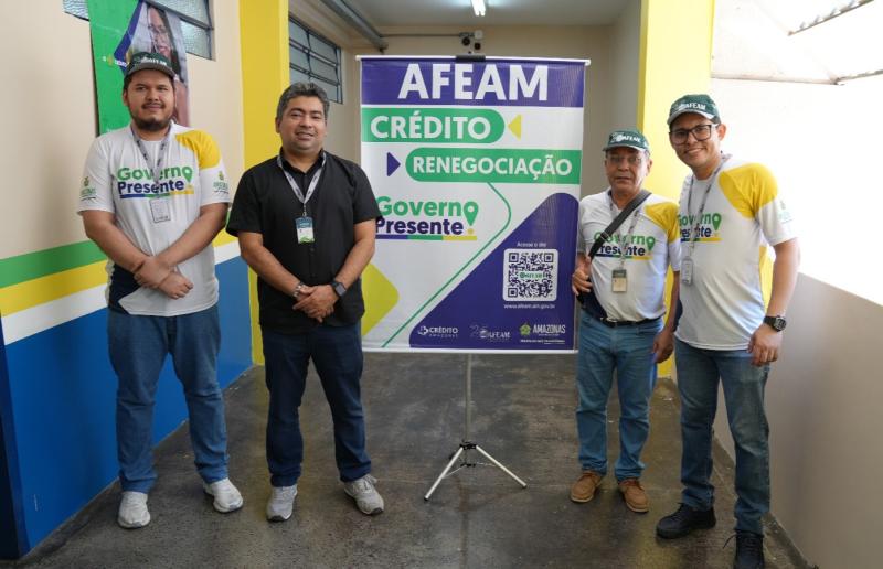 Governo do Amazonas beneficia 1,2 mil pessoas com remissões e renegociações de financiamento, por meio da Afeam