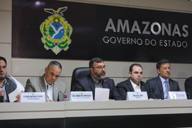 Wilson Lima anuncia nova convocação de mais de mil aprovados em concursos das Forças de Segurança
