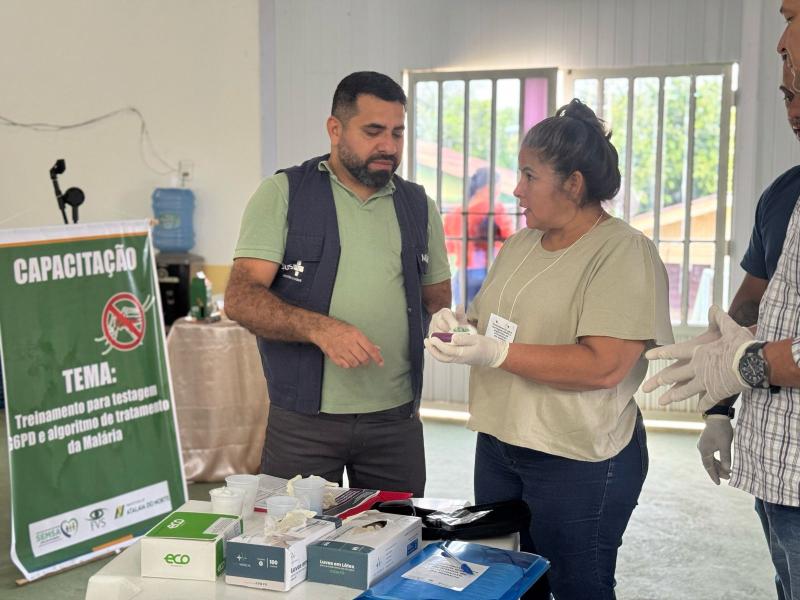 Amazonas segue implantação gradual da Tafenoquina para tratamento de malária com treinamentos no Alto Solimões