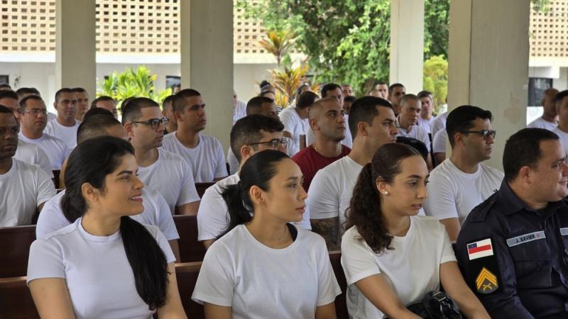 Aprovados no concurso da PMAM se apresentam para fase de entrega de documentos
