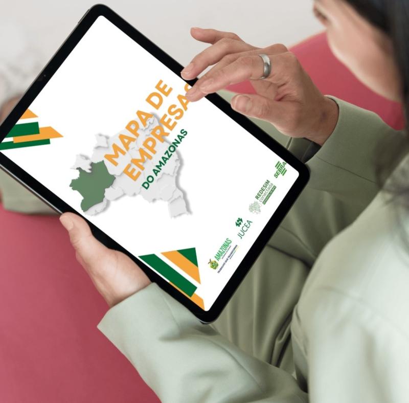 Governo do Amazonas lança Mapa de Empresas com dados oficiais dos registros mercantis
