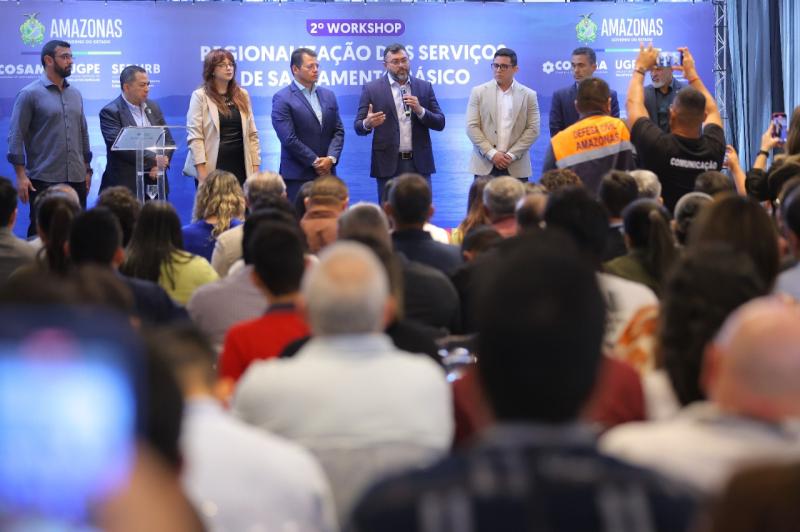 Wilson Lima reforça importância de união com municípios para avanços em saneamento básico