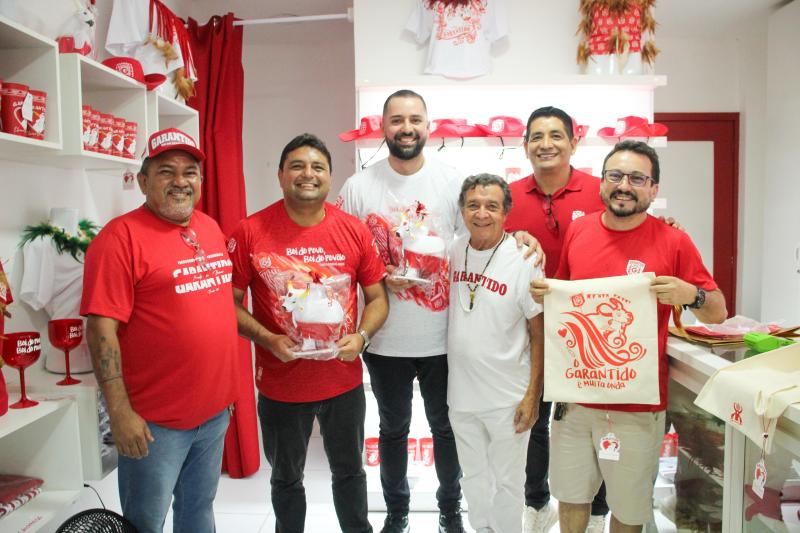 Boi Garantido recebe visita técnica da Secretaria de Estado de Cultura e Economia Criativa do Amazonas